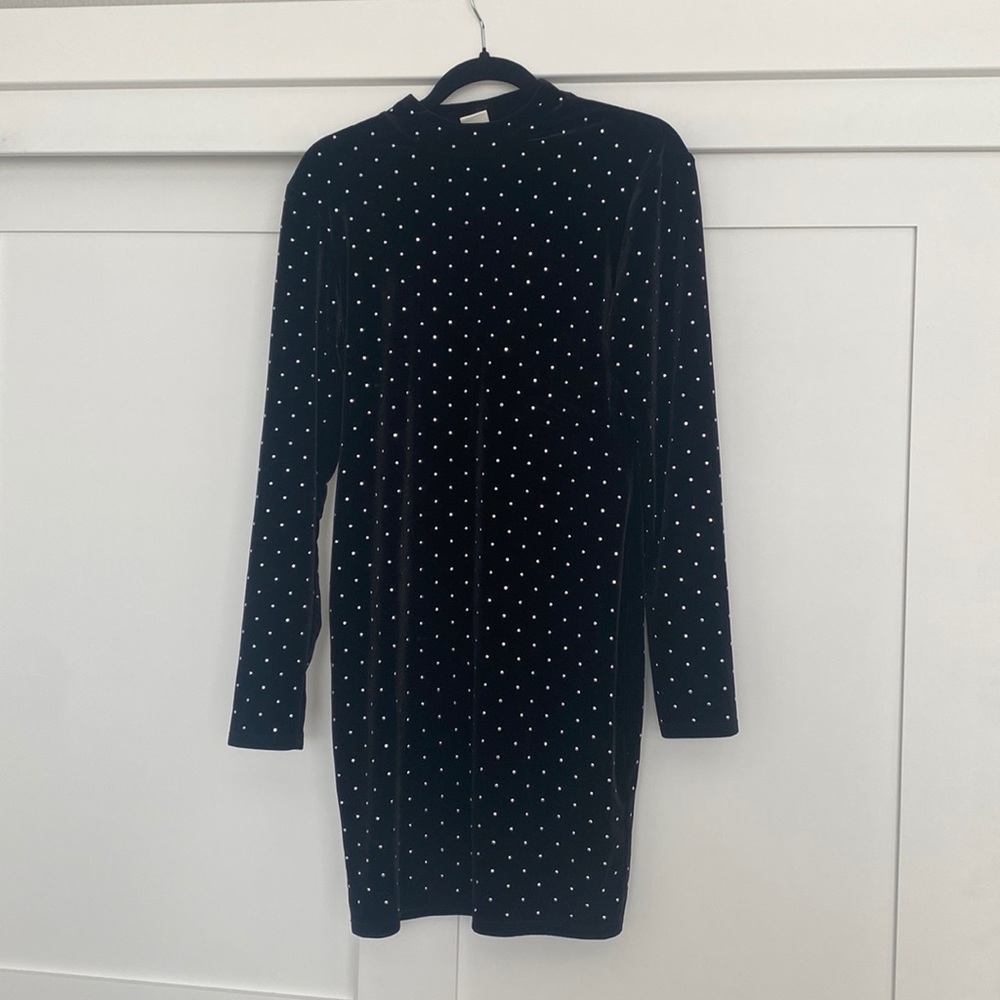 H&M mock neck dress